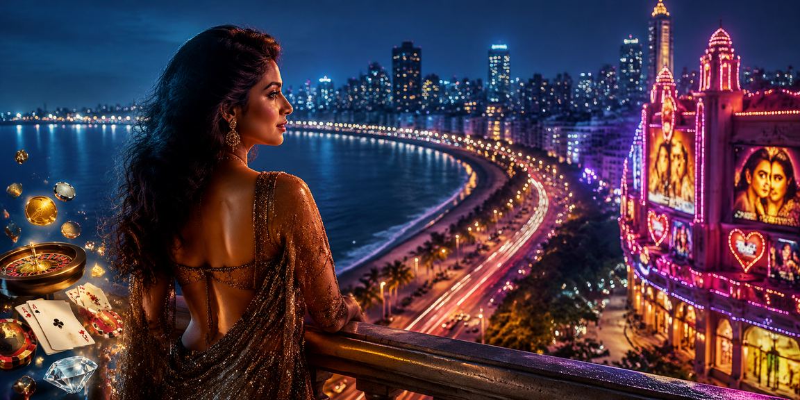 Mumbai Marine Drive Indian user betting on mobile app